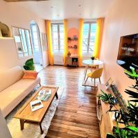 Chez Alba - terrasse, local à vélos et parking au centre historique - Ferienwohnung Tonnerre