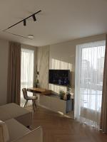 Apartments with a balcony and an impressive terrace on the roof of the house - PRIVATE FREE CAR PARKING - Chambres d'hôtes Vilnius
