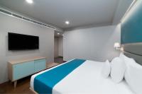 Suite de 1 dormitorio con cama extragrande o 2 camas individuales y sofá cama