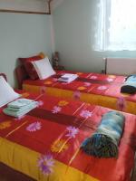 Tweepersoonskamer met 2 Aparte Bedden en Badkamer