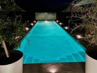 maison bertuli Oliviers Aircon, heated saltwater Pool, 2 Bedrooms - B&B Oppède le Vieux