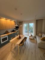 Apartament Morska Melodia z balkonem i miejscem do pracy zdalnej - Chambres d’hôtes Władysławowo