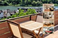 B&B Klotten - Ferienwohnung in Klotten mit atemberaubendem Panoramablick auf die Mosel, Billardraum und Balkon - Bed and Breakfast Klotten