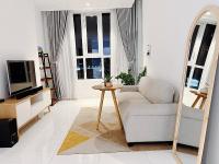 Lá Homestay - Marina Plaza Balcony Apartment with City or River View - Chambres d’hôtes Long Xuyên