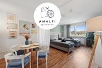 B&B Kaiserslautern - Amalfi Apartments A01 - gemütliche 2 Zi-Wohnung mit Boxspringbetten und smart TV - Bed and Breakfast Kaiserslautern