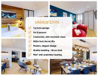 Élégant et Moderne avec Vue Montagne au Coeur de Paradiski - Garage - 8pers - 90m2 - Sabaudinha - Chambres d'hôtes Champagny-en-Vanoise