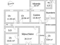 Maison rénovée avec grand jardin, proche des Sables-d'Olonne, 4 chambres, terrasse et Wifi - FR-1-426-187 - Chambres d'hôtes Les Sables d'Olonne