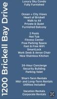 Brickell Luxe - Best Balcony - 32nd Fl - Luxe Waterfront & City Views - Furnished Balcony - Walk-Water-WiFi - Ferienwohnung Miami