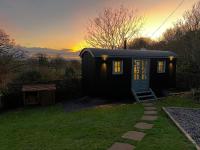 B&B Llangoed - Modern Shepherd's Hut Retreat for 2, Dog Friendly - Bed and Breakfast Llangoed