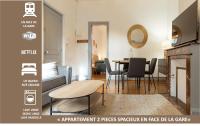 Le Théodore Bac-Spacieux T2 - Coup de coeur en face de la gare des Bénédictins - B&B Limoges