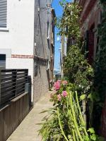 Yport, maison de pêcheur avec jolie terrasse. - B&B