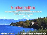 B&B Publier - Bellerive Love Suite Magnifique vue lac - Bed and Breakfast Publier