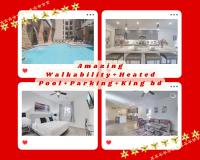 Walk Score 81-Shopping District-King Bed-Parking G3061 - Bed and Breakfast