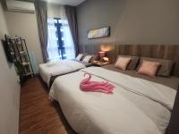 K AVENUE DELUXE 2 queen studio - Bed and Breakfast Kota Kinabalu