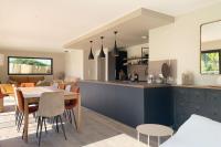 Logement avec hammam - 130 m2 et jardin - Terre de Cocon - B&B Perrignier