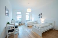 B&B Fürstenwalde/Spree - Apt Volt - Modern, neu, komplett ausgestattet, 4 Einzelbetten, zentral mit Waschmaschine Spülmaschine TV Herd Backofen Mikrowelle - Bed and Breakfast Fürstenwalde/Spree