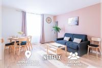 Idéal Pro et Famille en Hypercentre - 3 lits - B&B Corbeil-Essonnes