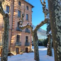"Le Desman" Confortable T2 à la montagne face aux thermes RANDO, CURE - B&B Aulus-les-Bains