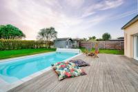 Maison avec piscine pour 8 - 500m de la plage - B&B Plobannalec-Lesconil