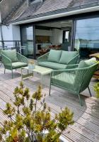 Maison grande terrasse magnifique vue sur l'Aber Wrac'h - B&B Landéda