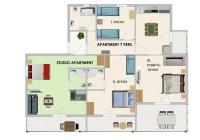 Appartement met 3 Slaapkamers