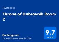 Throne of Dubrovnik Room 2 - B&B Ragusa
