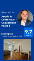 Amplo & Confortável - Copacabana - Posto 6 - B&B Rio de Janeiro