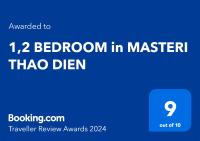 1 BEDROOM in MASTERI THAO DIEN - B&B Ho Chi Minh