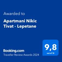 B&B Tivat - Apartmani Nikic Tivat - Lepetane - Bed and Breakfast Tivat