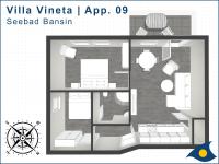 Appartamento con 2 Camere da Letto e Balcone