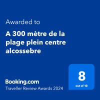 A 300 mètre de la plage plein centre alcossebre - B&B Alcocéber