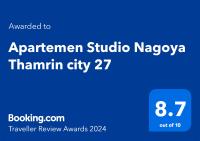 B&B Nagoya - Apartemen Studio Nagoya Thamrin city 27 - Bed and Breakfast Nagoya