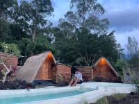 Triangular house and hot spring - B&B Penelokan