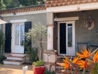 Appartement indépendant dans villa Eze bord de Mer - Chambres d’hôtes Mer-d'Eze