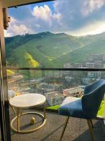 Camera Doppia con Letti Singoli con Vista Montagna