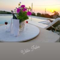 Villa Irilia, Private Pool with Unrestricted Sea View - B&B Fanari