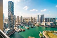 SettlerHomes - Sparkle Tower 2 With Marina & Sea View - B&B Dubai