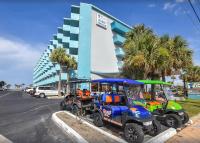 Luxury Beachfront Studio - Private Balcony with Ocean View - Heated Pool - Hot Tub - Tiki Bar - Sauna - B&B Daytona Beach
