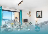 Vue mer & Tour Odéon - Terrasse - Parking - BJ - Ferienwohnung Beausoleil