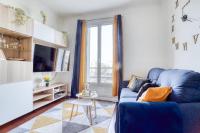 B&B Sartrouville - Charmant Appart hyper centre Gare 6pers - Bed and Breakfast Sartrouville
