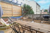 Grande amiénoise hyper-centre, 2 Parkings, Terrasse, Vue, BBQ, Hamac, Salle de Jeux - Ferienwohnung Amiens