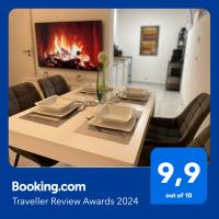 STN Business Suite - Ferienwohnung mit Parkplatz & Balkon, Terrasse & Fußbodenheizung, Netflix Premium, Zentral zu Audi & Schwarz Gruppe - B&B Bad Friedrichshall