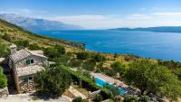 Dalmatian stone villa with heated pool - Ferienwohnung