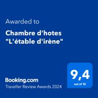 Chambre d'hotes "L'étable d'irène" - Bed and Breakfast