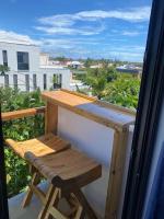 Stylish flat with balcony & pool at Paje Beach - B&B Paje