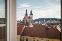 DOT 3 bdr Apartment with Tyn Cathedral View & AC - B&B