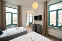 B&B Halle sul Saale - Room&Go: Zentral - Balkon - Arbeitsplatz - Bed and Breakfast Halle sul Saale