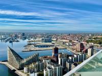 Best view in Denmark from 40th floor - Chambres d'hôtes Århus