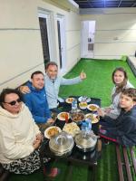 Sunset view hill jabal shams - B&B Misfāt al Khawāţir