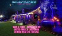 B&B Sevierville - Enchanted Forest Cabin And Teepee! Lights & Laser Show! Private Hot Tub! Unique Stay! - Bed and Breakfast Sevierville